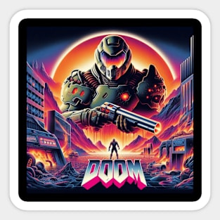 Doom Future Sticker